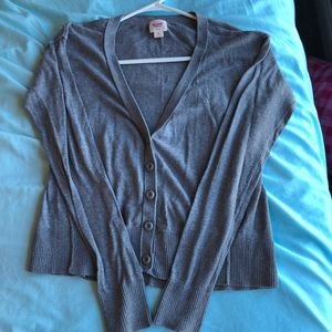 Mossimo Gray Cardigan